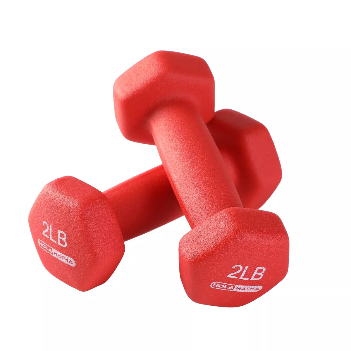 Holahatha Neoprene Dumbbell Free Hand Weight Set with Rack